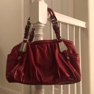 B. MAKOWSKY SNAKE LEATHER PURSE